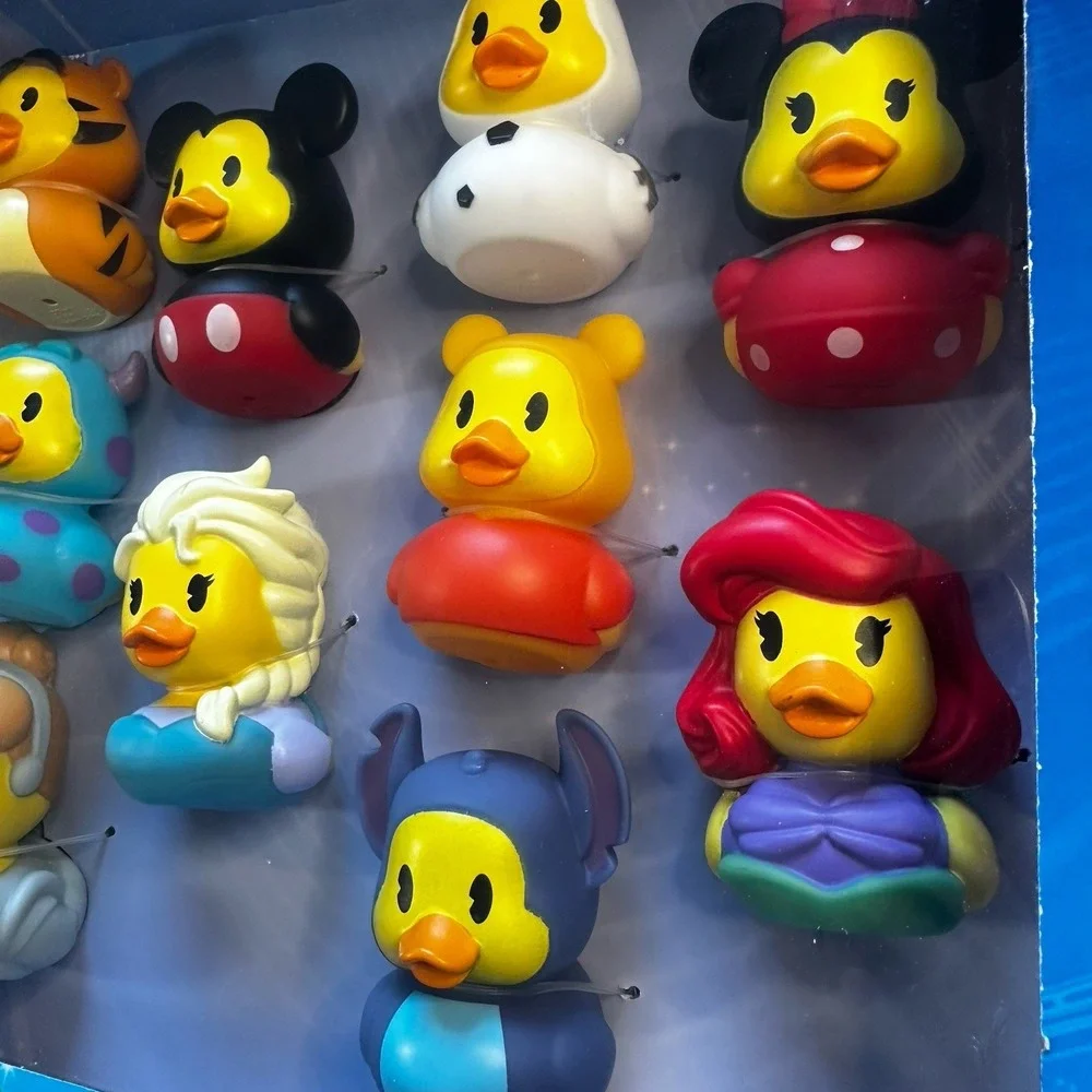 Rare 🐥Just Play Disney Duckalooz 12-Piece Figurine Set - Duckalooz Figures